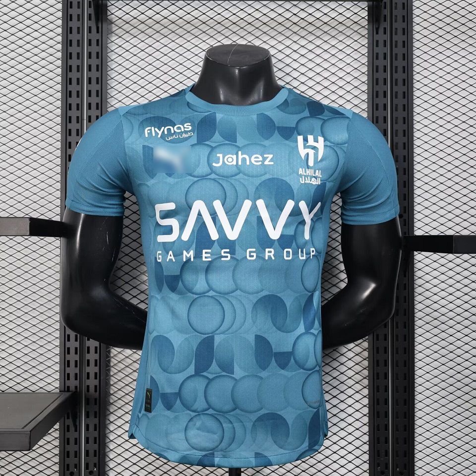 AAA Quality Al-Hilal 25/26 Third Grey Soccer Jersey(Player)
